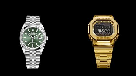 que es mejor casio o rolex|rolex vs casio.